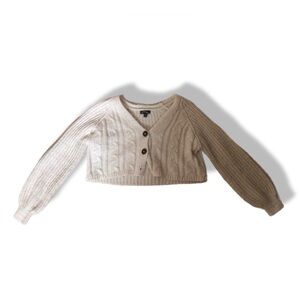 Art Class Cream Knit Sweater